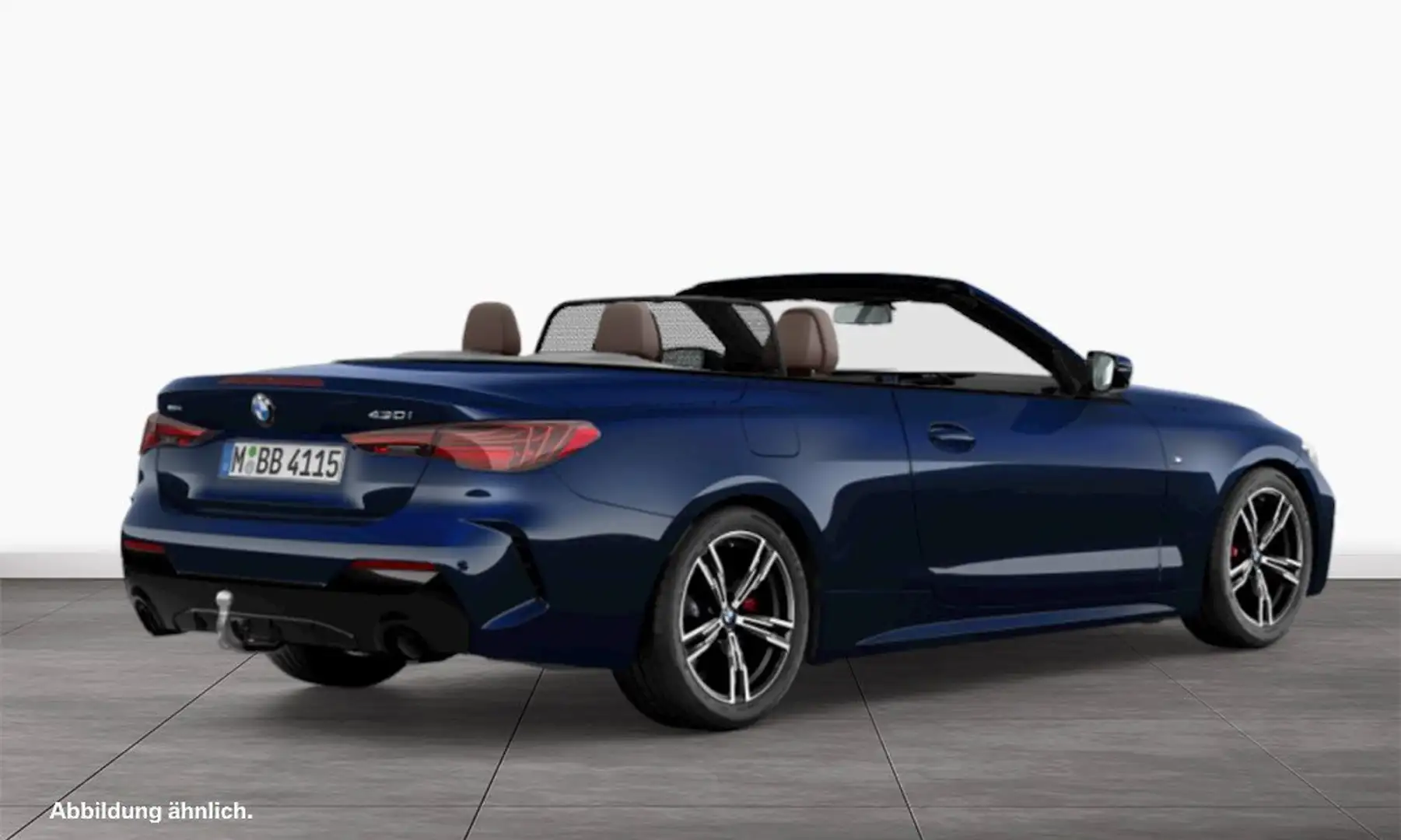 BMW 430 i xDrive Cabrio M Sportpaket HK HiFi DAB LED Bleu - 2