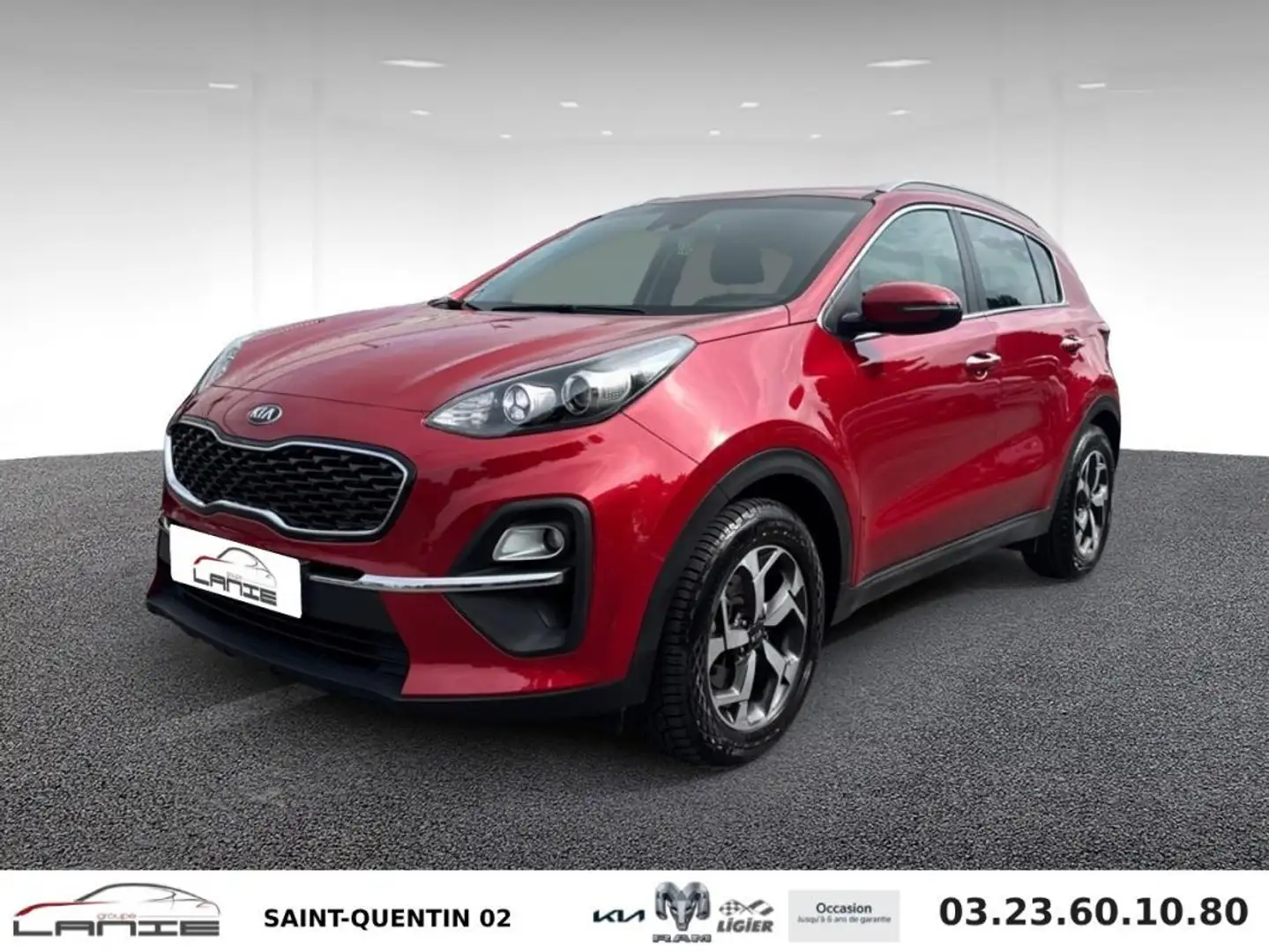 Kia Sportage 1.6 CRDi 136 ISG 4x2 BVM6 Design Rot - 1