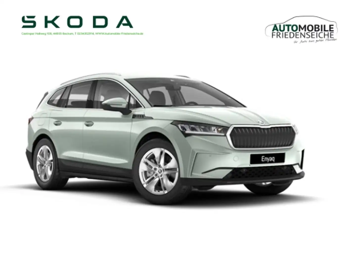Skoda Enyaq 80 Loft 150 KW Navi Pano Kamera Silber - 1
