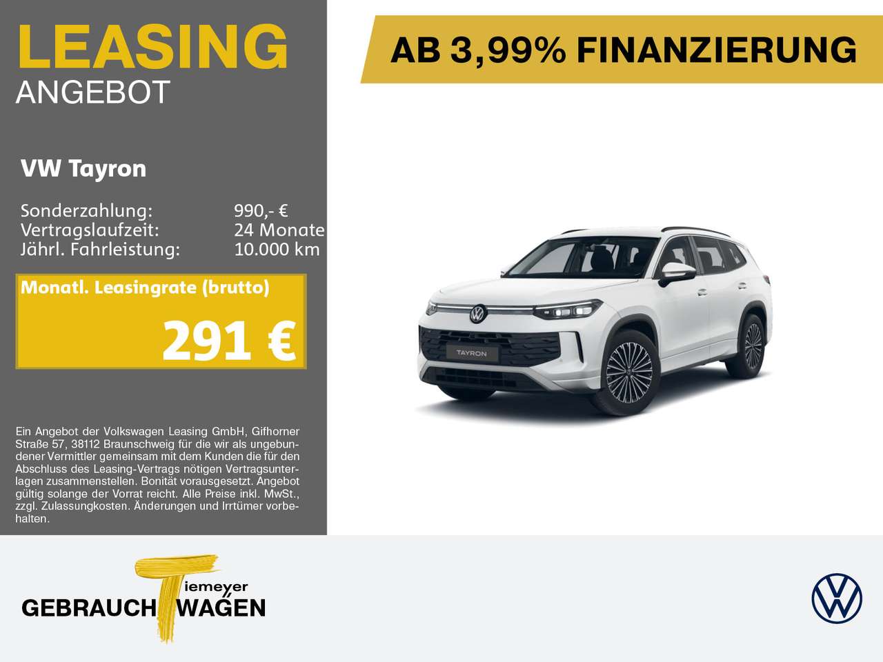 Volkswagen Tayron 2026