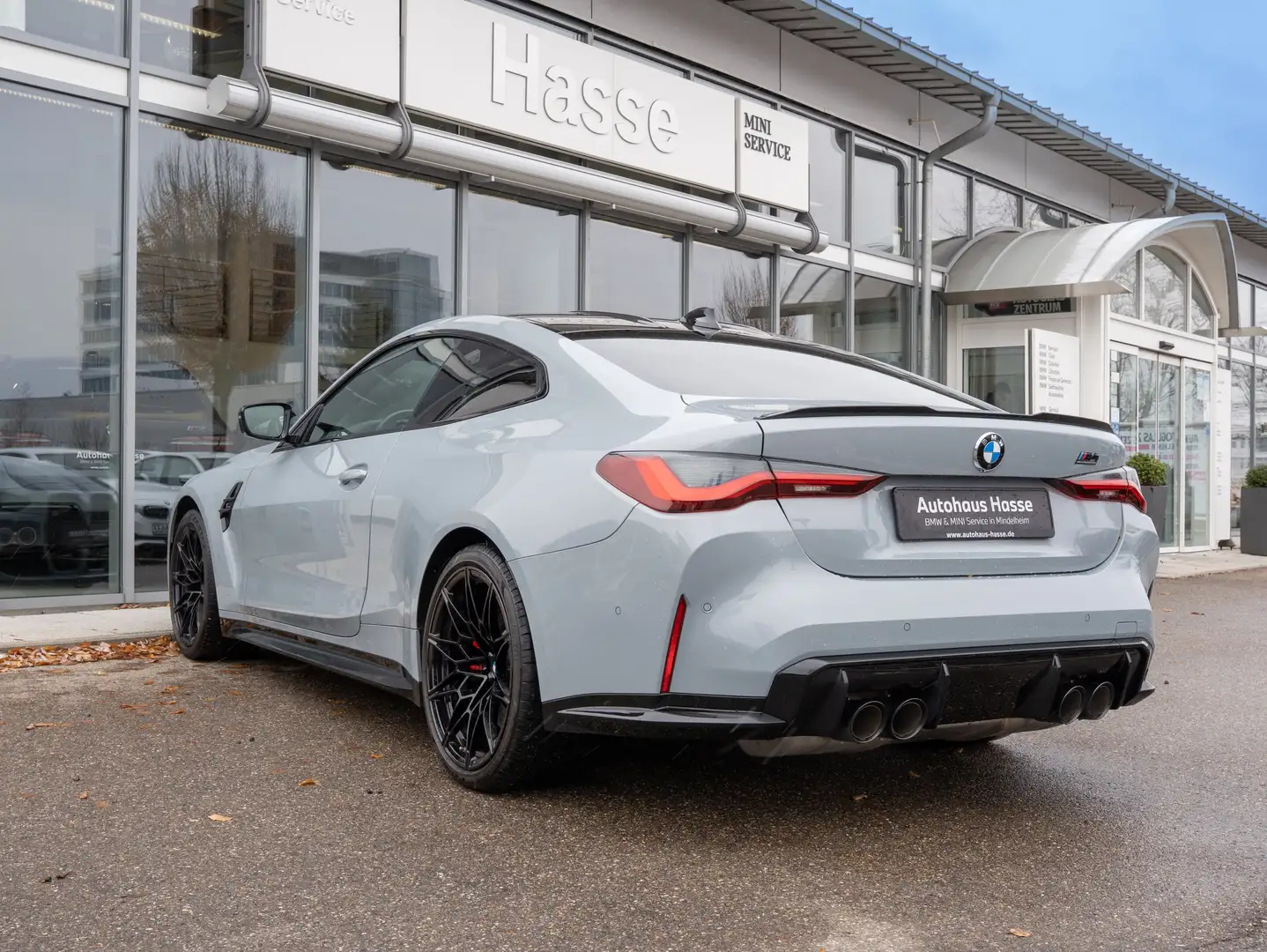 BMW M4 Coupé Comp. xDr M-Driver LASER HUD H/K CARBON Gris - 2