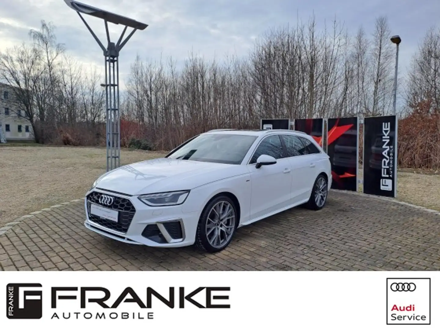 Audi A4 Avant 40 TDI quattro 2x S line Matrix, Pano, Stand Blanc - 1