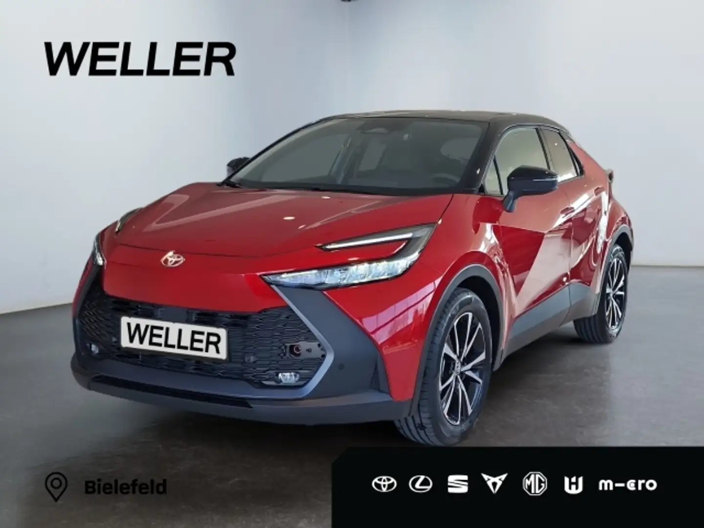 Toyota C-HR 💥2,0 PLUG IN HYBRID - TEAMPLAYER - TECHNIK PAKET  Rot - 2
