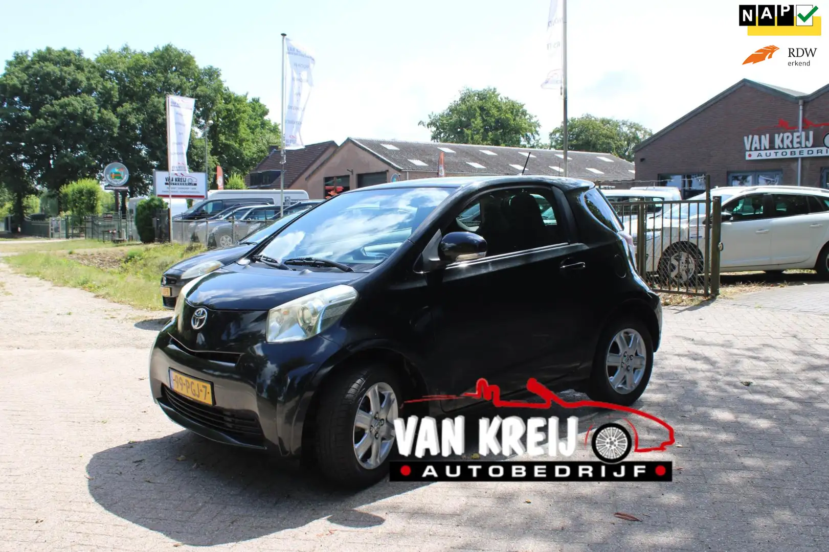Toyota iQ 1.0 VVTi Comfort, Lm, Cv, Noir - 1