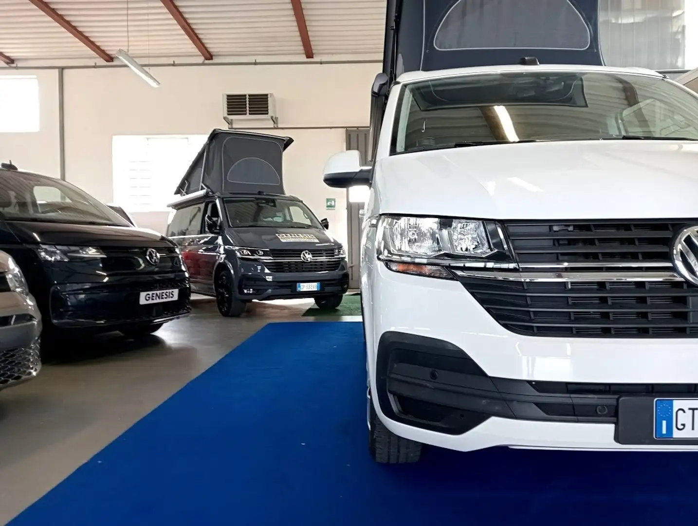 Volkswagen T6 California T6.1 BEACH CAMPER 2.0 TDI GANCIO WEBASTO FIAMMA White - 2