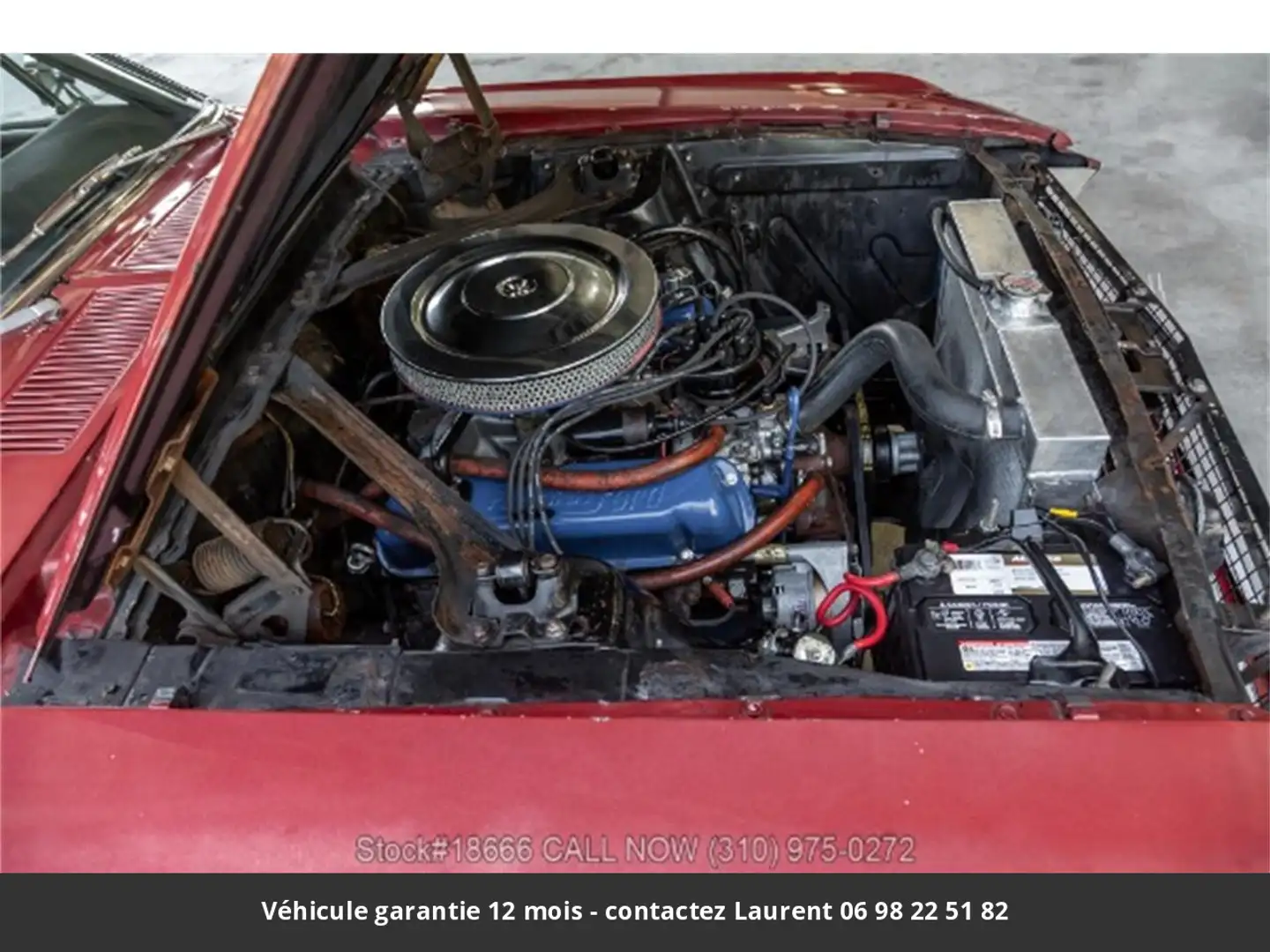 Ford Mustang 289 V8 1968 Tout compris Rouge - 2