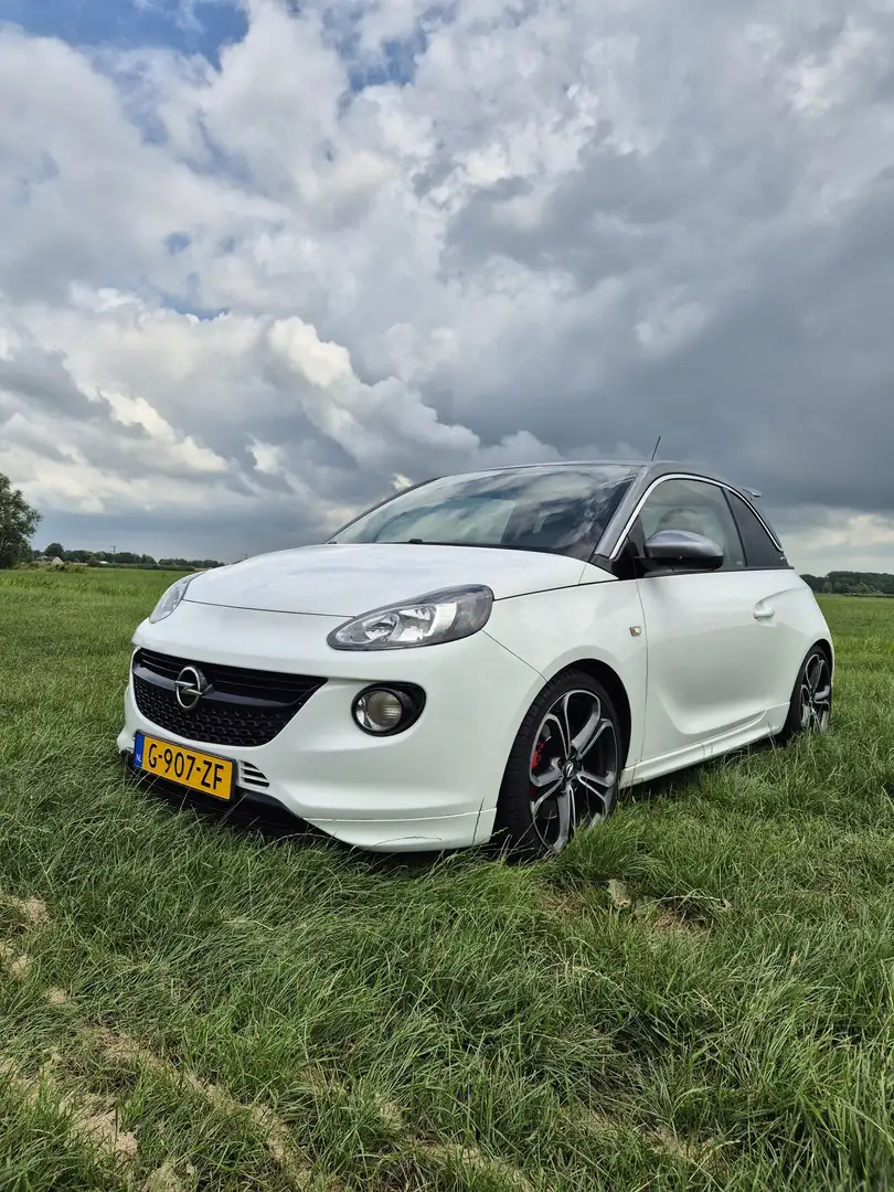 Opel Adam 1.4 Turbo S Wit - 1