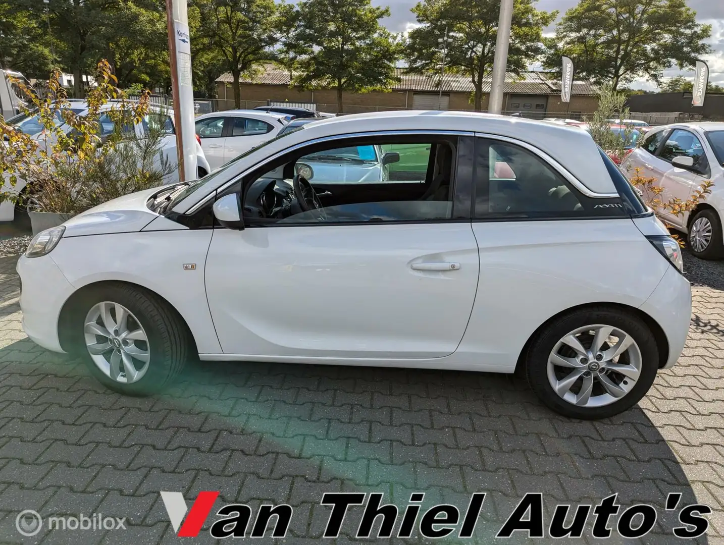 Opel Adam 1.2 cruis/airco Weiß - 2