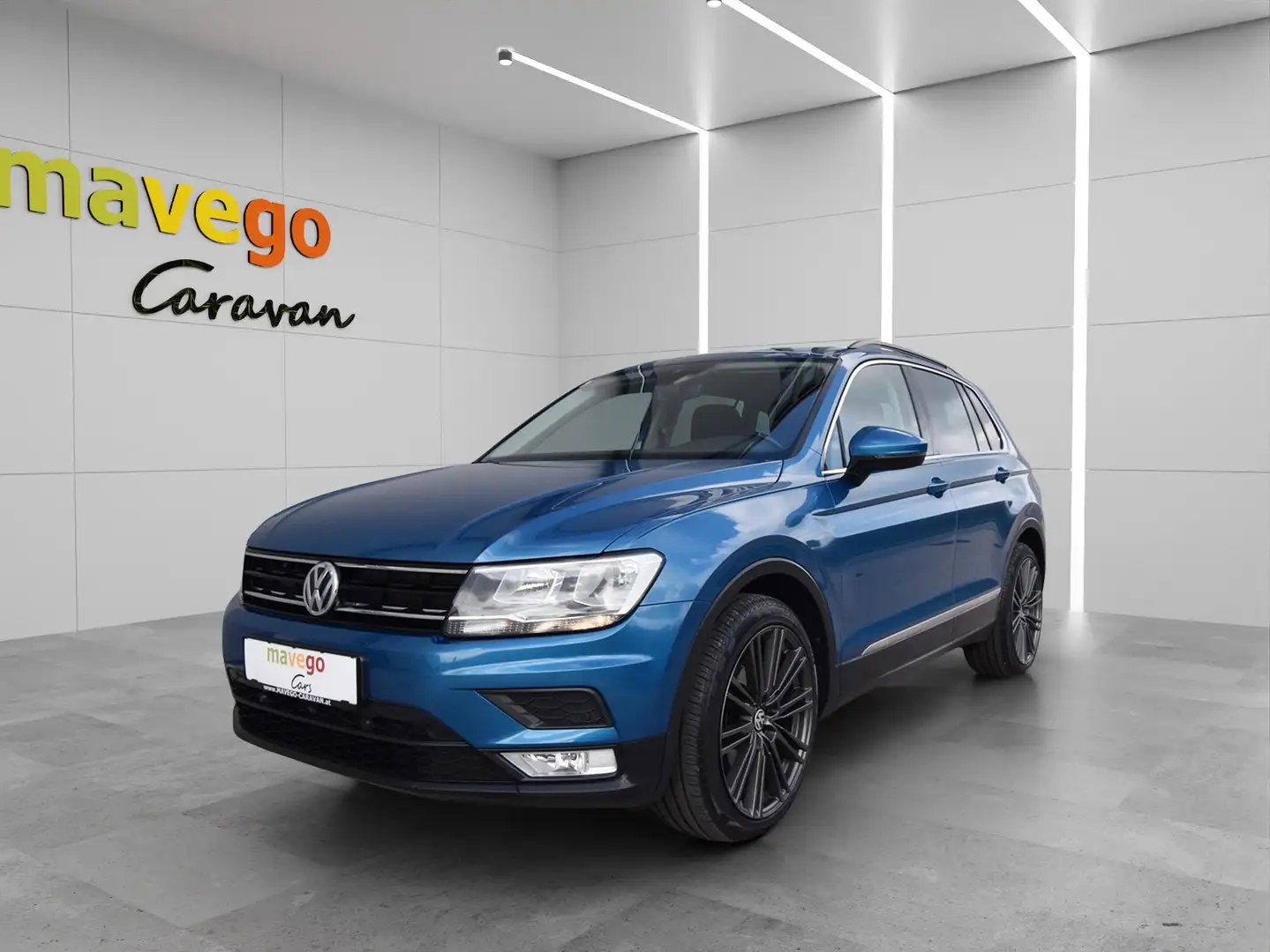 Volkswagen Tiguan 2,0 TDI SCR Comfortline Blau - 1