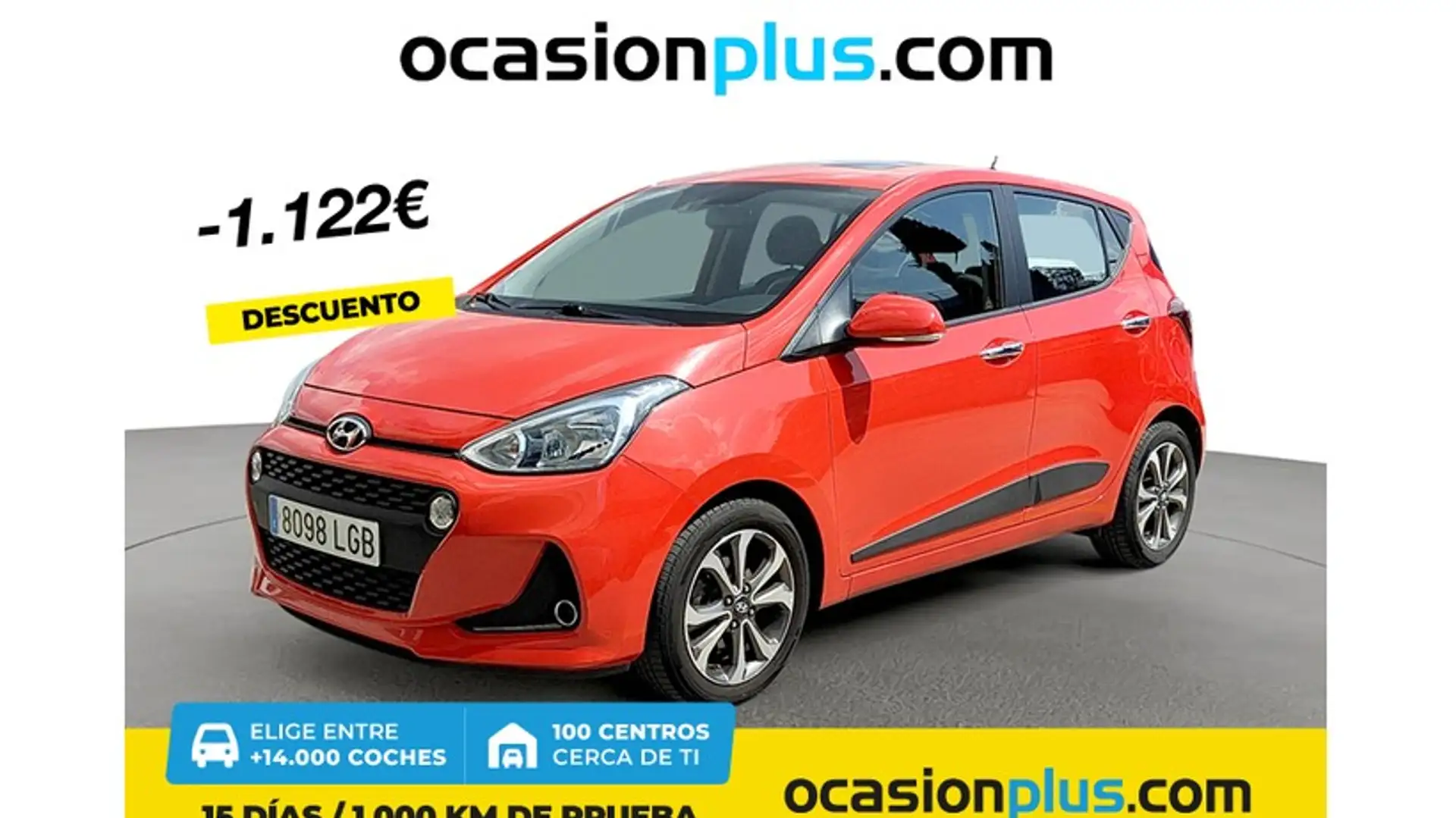 Hyundai i10 1.2 MPI Style Rojo - 1