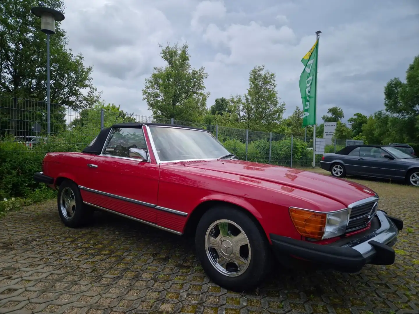 Mercedes-Benz SL 450 Piros - 1