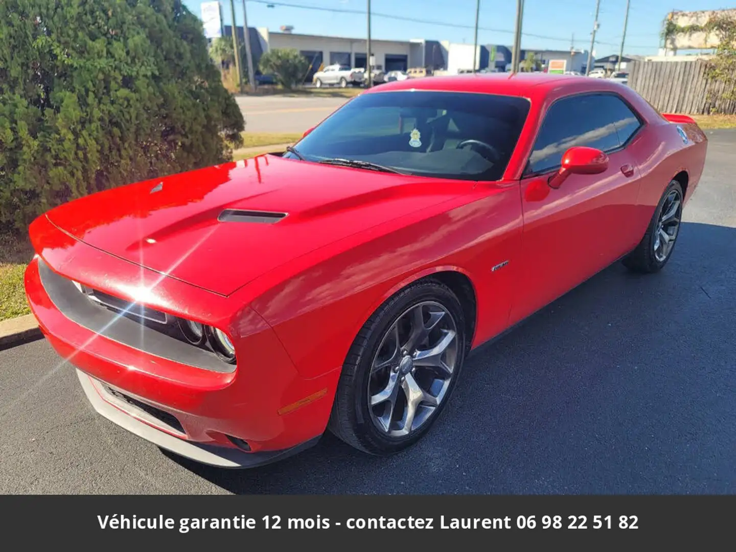 Dodge Challenger R/T 5.7L V8 Tout compris hors homologation 4500e Rouge - 1