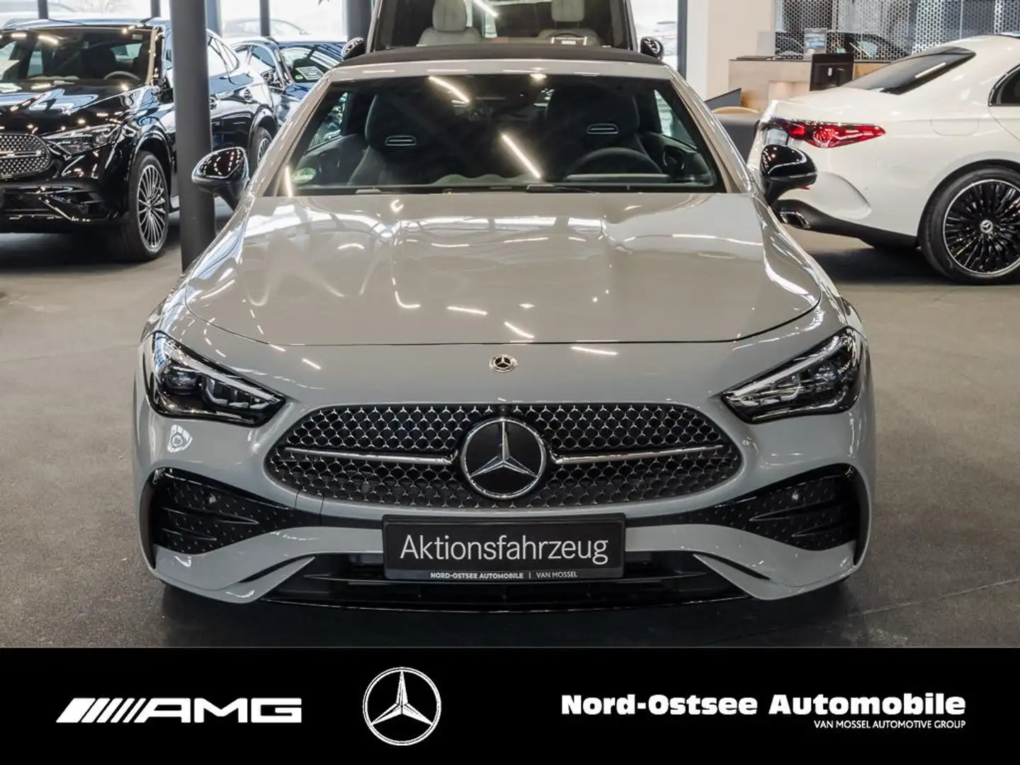 Mercedes-Benz CLE 220 d Cabrio AMG NIGHT DISTRON 360° SITZKLIM Grau - 2