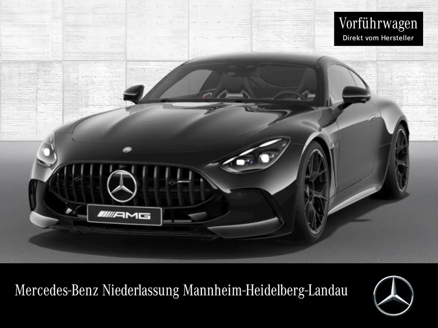 Mercedes-Benz AMG GT 63  Cp. 4M Perf-Sitze 360° Pano Burmester Schwarz - 1