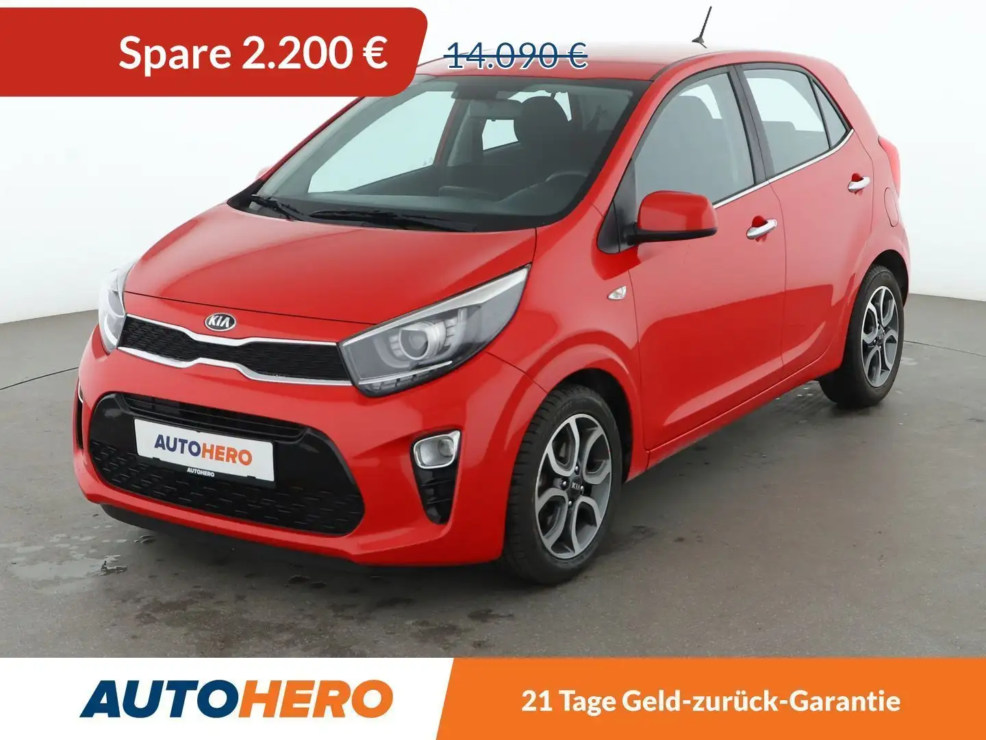 Kia Picanto 1.2 Spirit Aut*KLIMA*GARANTIE* Rot - 1