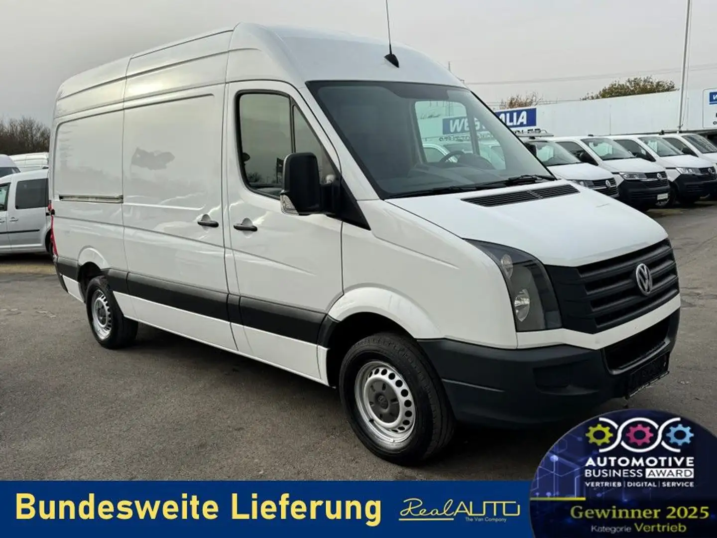 Volkswagen Crafter Kasten 35 MR L2H2 Klima*NAVI Blanc - 1