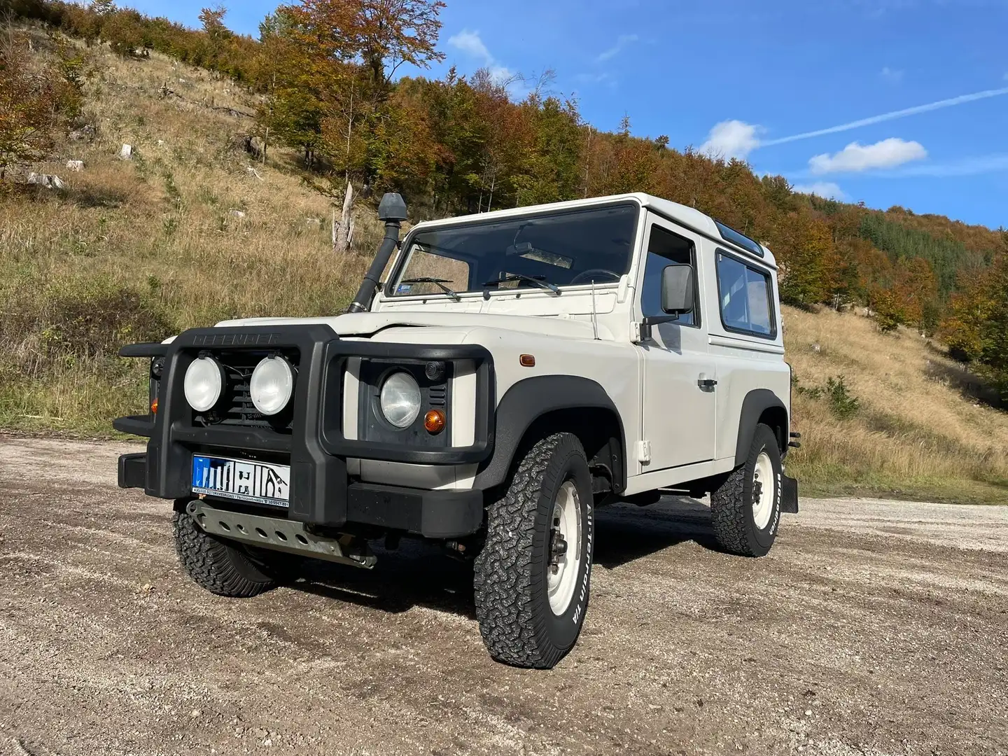 Land Rover Defender Defender 90" Station Wagon 2,5 Td5 Weiß - 1