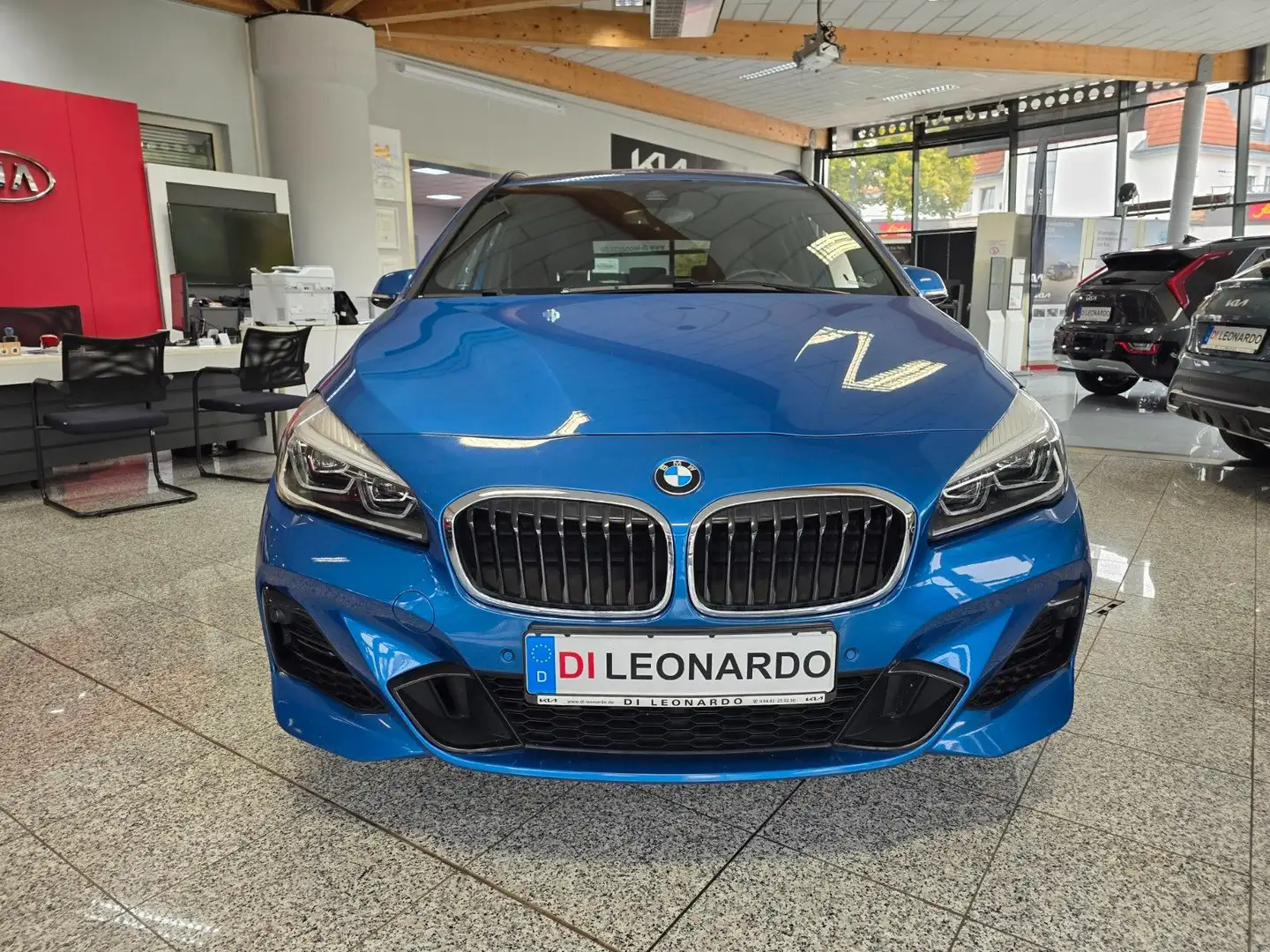 BMW 225 2er Active Tourer 225 xe M Sport Leder Navi WKR Blu/Azzurro - 2