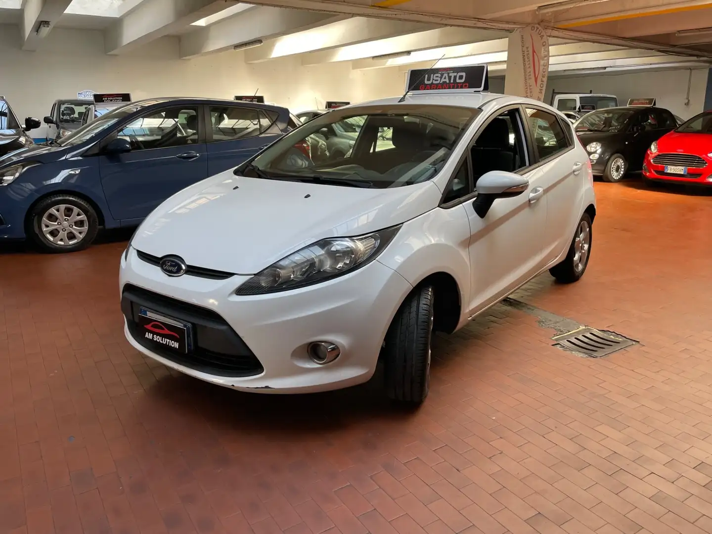 Ford Fiesta Fiesta 1.2 Neopatentati Euro 5 Blanc - 2