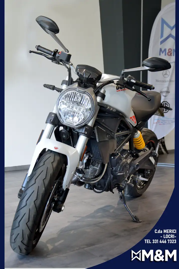 Ducati Monster 797 Star White Silk Bianco - 1