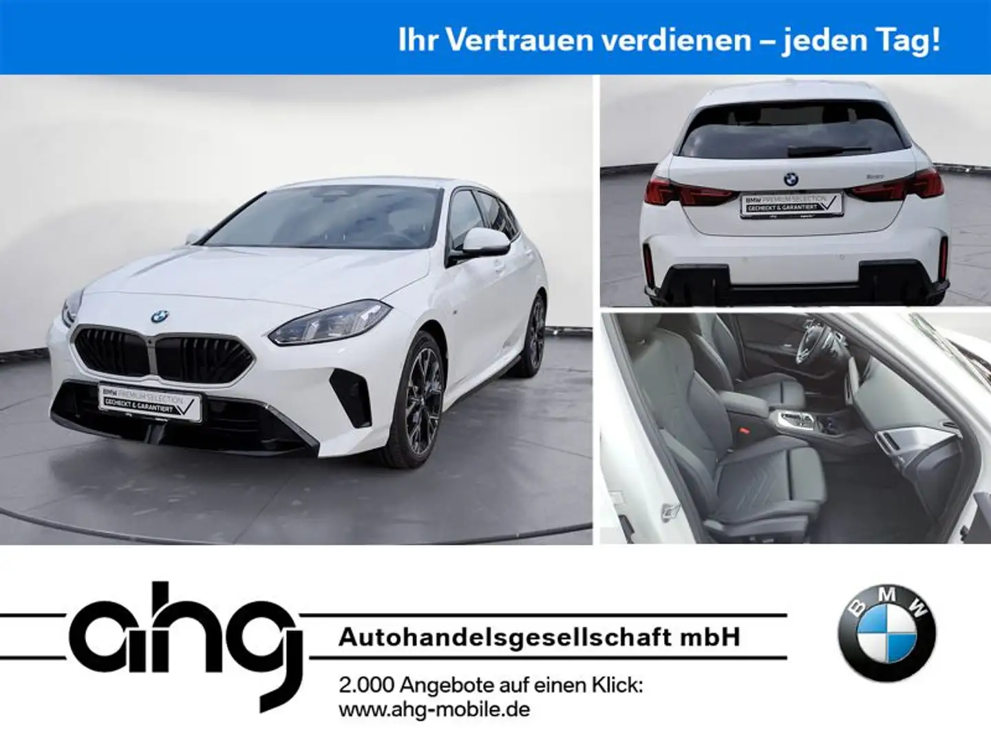 BMW 120 Steptronic M Sportpaket Driving Plus Head-Up Weiß - 1