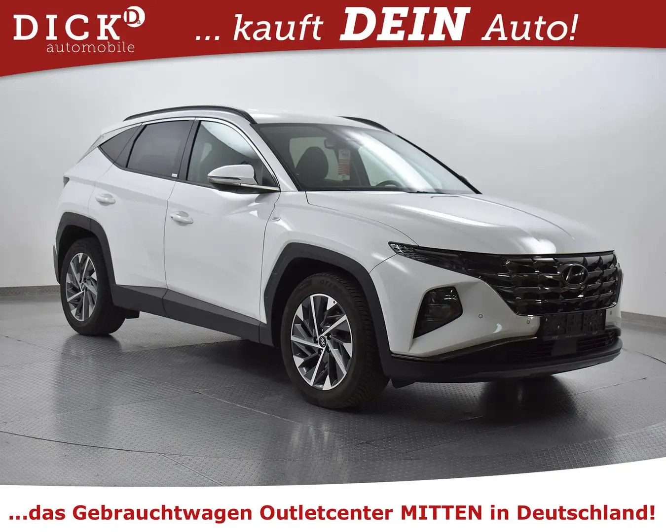 Hyundai TUCSON 1.6 TGDI Trend NAVI+LED+SHZ+KAMER+ACC+AHK Blanc - 1