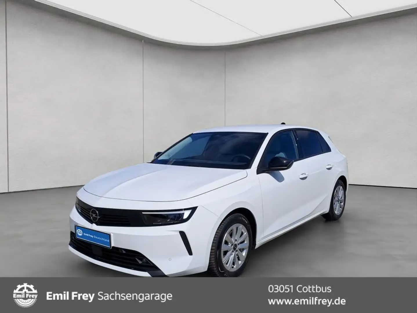 Opel Astra 1.2 Turbo Automatik Elegance NAVI*LED*RFC Weiß - 1
