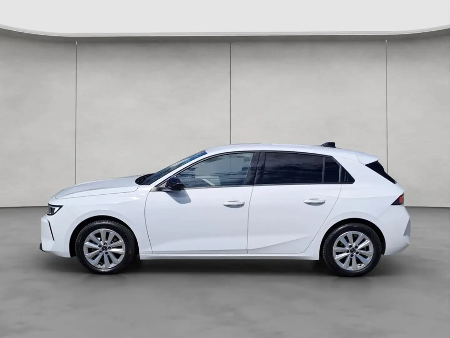 Opel Astra 1.2 Turbo Automatik Elegance NAVI*LED*RFC Weiß - 2