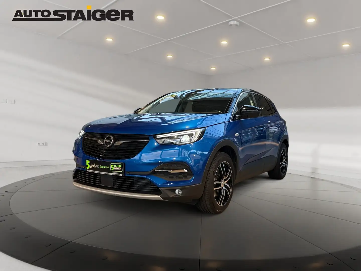 Opel Grandland X 1.5 D INNOVATION LED+Navi+Pano+SD+LM Bleu - 2
