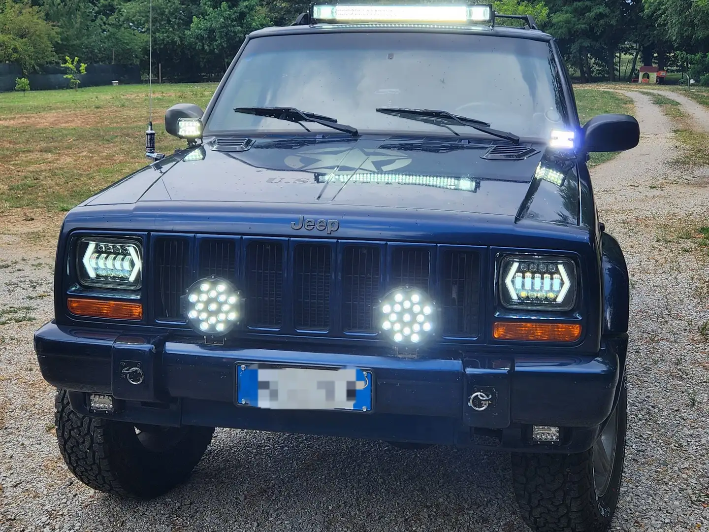 Jeep Cherokee Cherokee II 1997 5p 2.5 td Classic Blu/Azzurro - 1