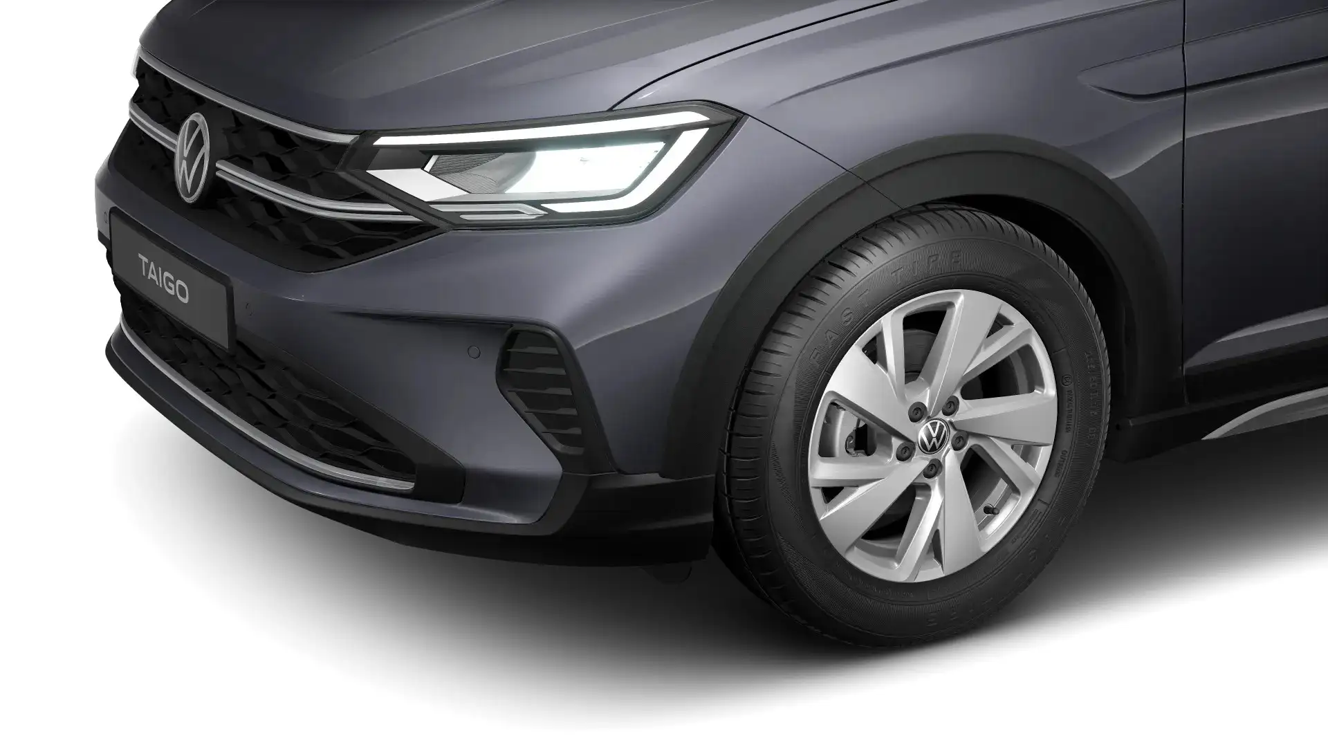 Volkswagen Taigo Life 1.0 TSI *LED*PDC*SHZ*LANE* Grau - 2