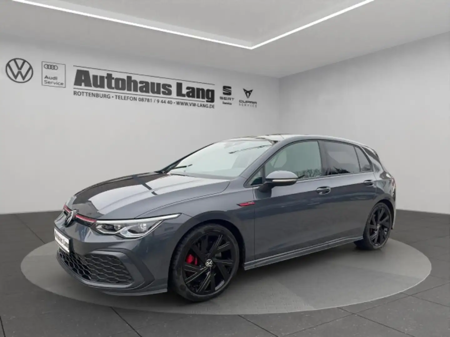 Volkswagen Golf VIII GTI 2.0 TSI DSG Navi Rear ACC 8-fach bereift Grau - 2