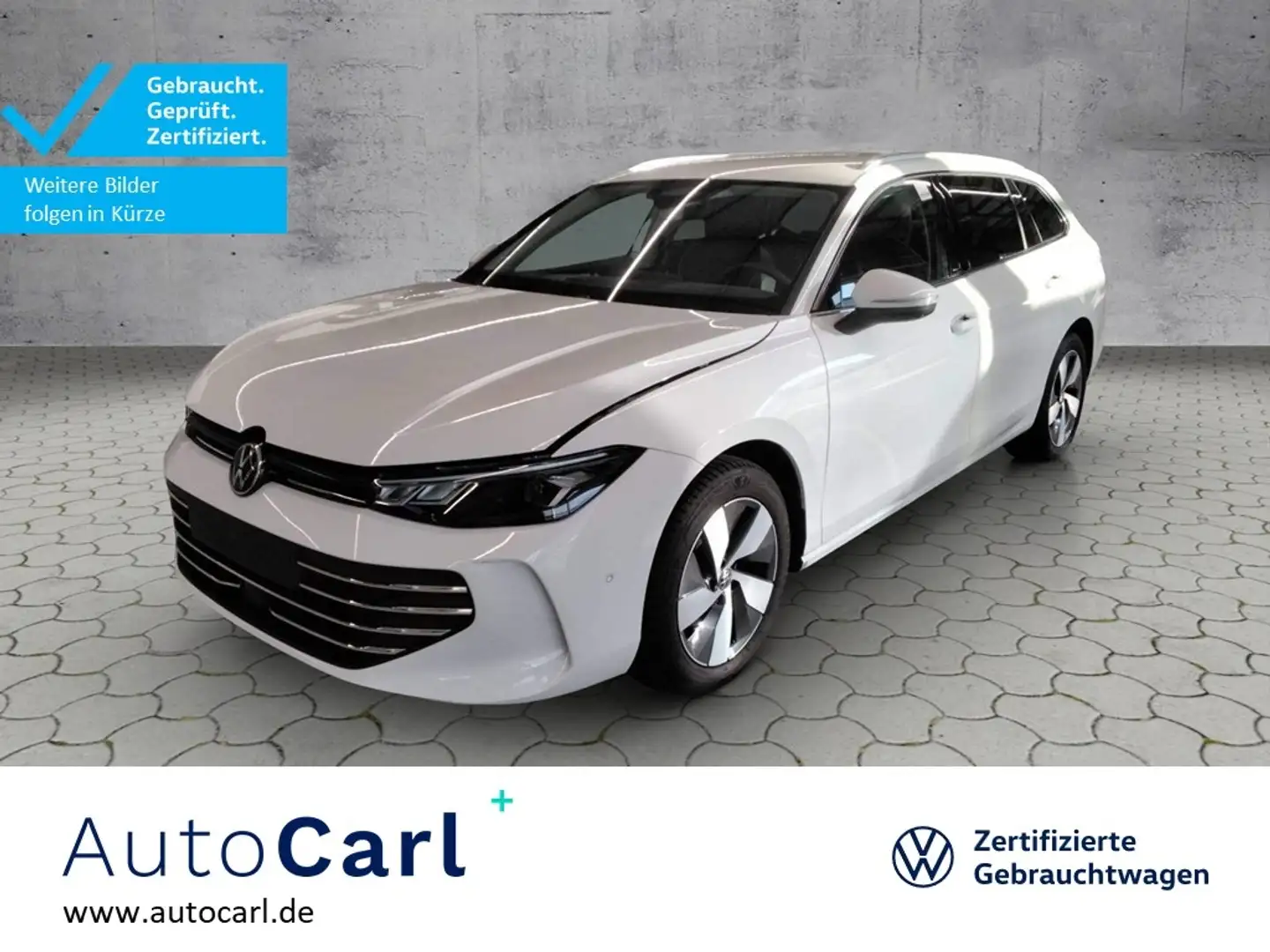 Volkswagen Passat Variant Business 1.5 eTSI DSG NAV/SHZ KLIMA LED NAVI Blanc - 1