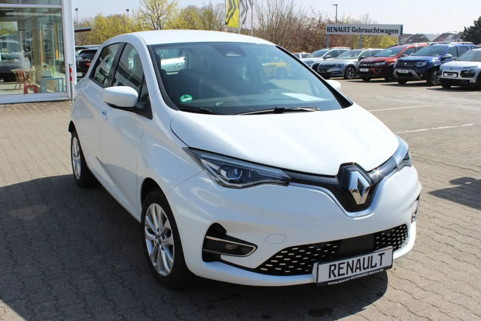 Renault ZOE EV50 110hp Evolution / Batterietest anbei Wit - 2