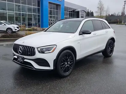 White 2021 Mercedes-Benz GLC SUV / Crossover All-Wheel Drive Automatic