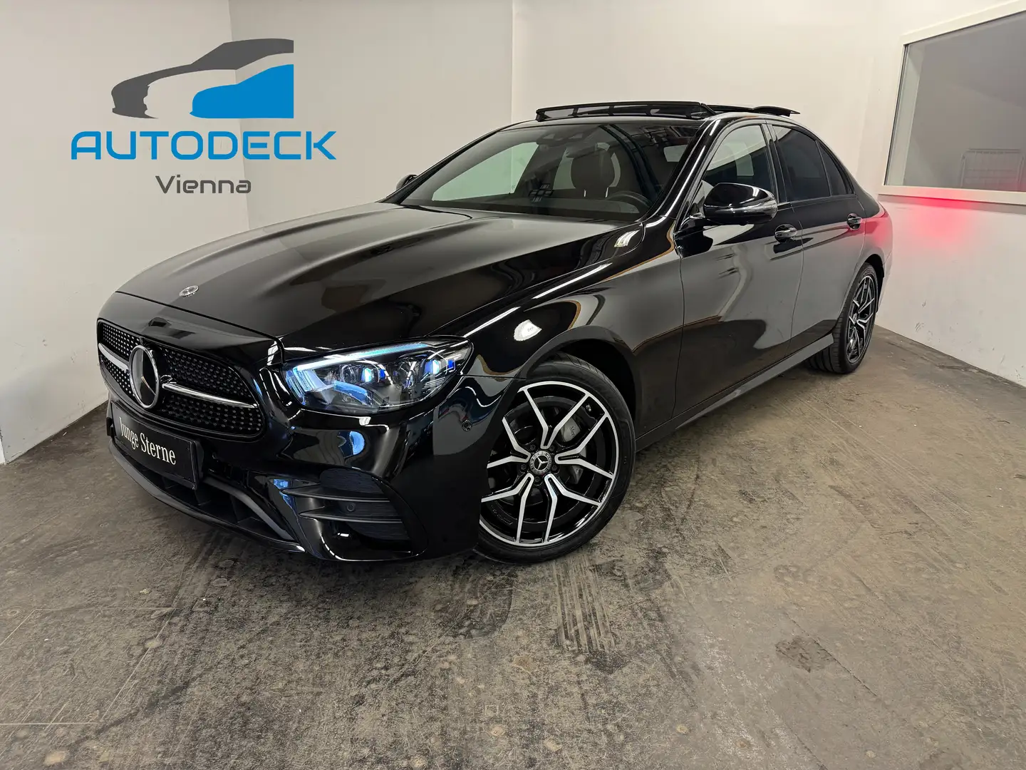 Mercedes-Benz E 300 E 300 d 4Matic 1.Besitz/AMG/Pano/360°/Burmester Schwarz - 1