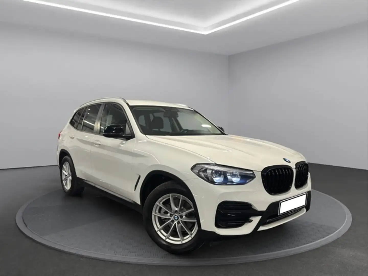 BMW X3 sDrive 18dA Blanc - 1