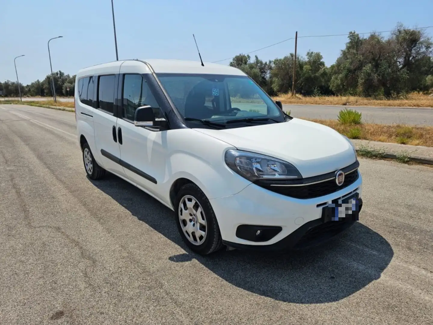 Fiat Doblo MAXI 1.6 MJT 120CV N1 Lounge Blanc - 2