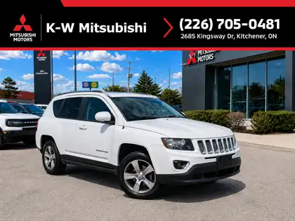 White 2016 Jeep Compass High Altitude Edition 4WD SUV / Crossover Four-Wheel Drive 6-Speed Automatic