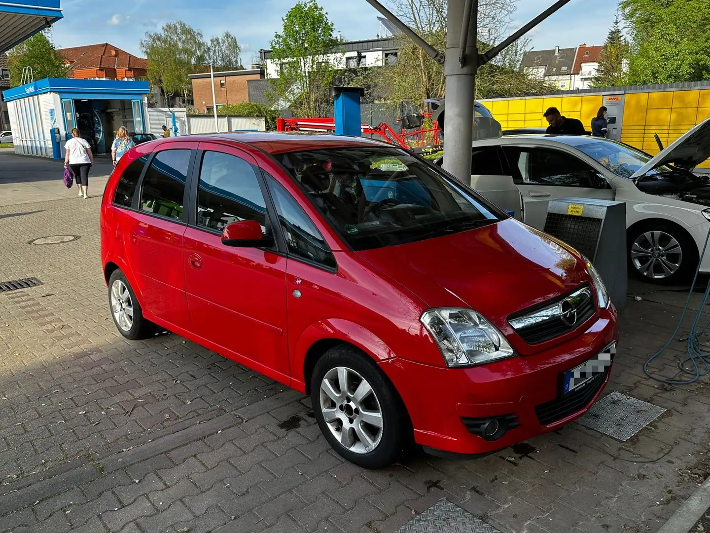 Opel Meriva 1.8 sehr sauber Червоний - 1