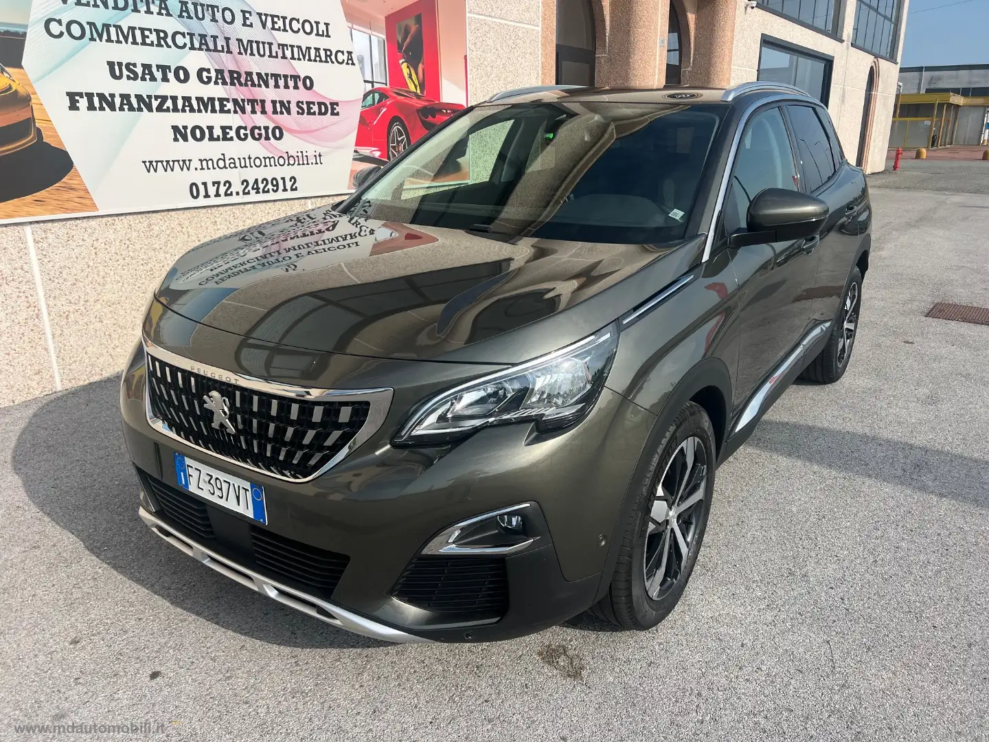 Peugeot 3008 BlueHDi 130 S&S EAT8 Allure NAVI CAMERA 18 AUTOMAT Grigio - 1
