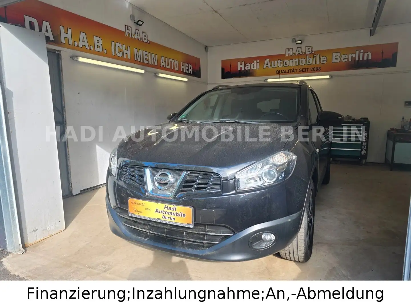 Nissan Qashqai I-Way/2.Hand/TÜV NEU/Garantie Schwarz - 1