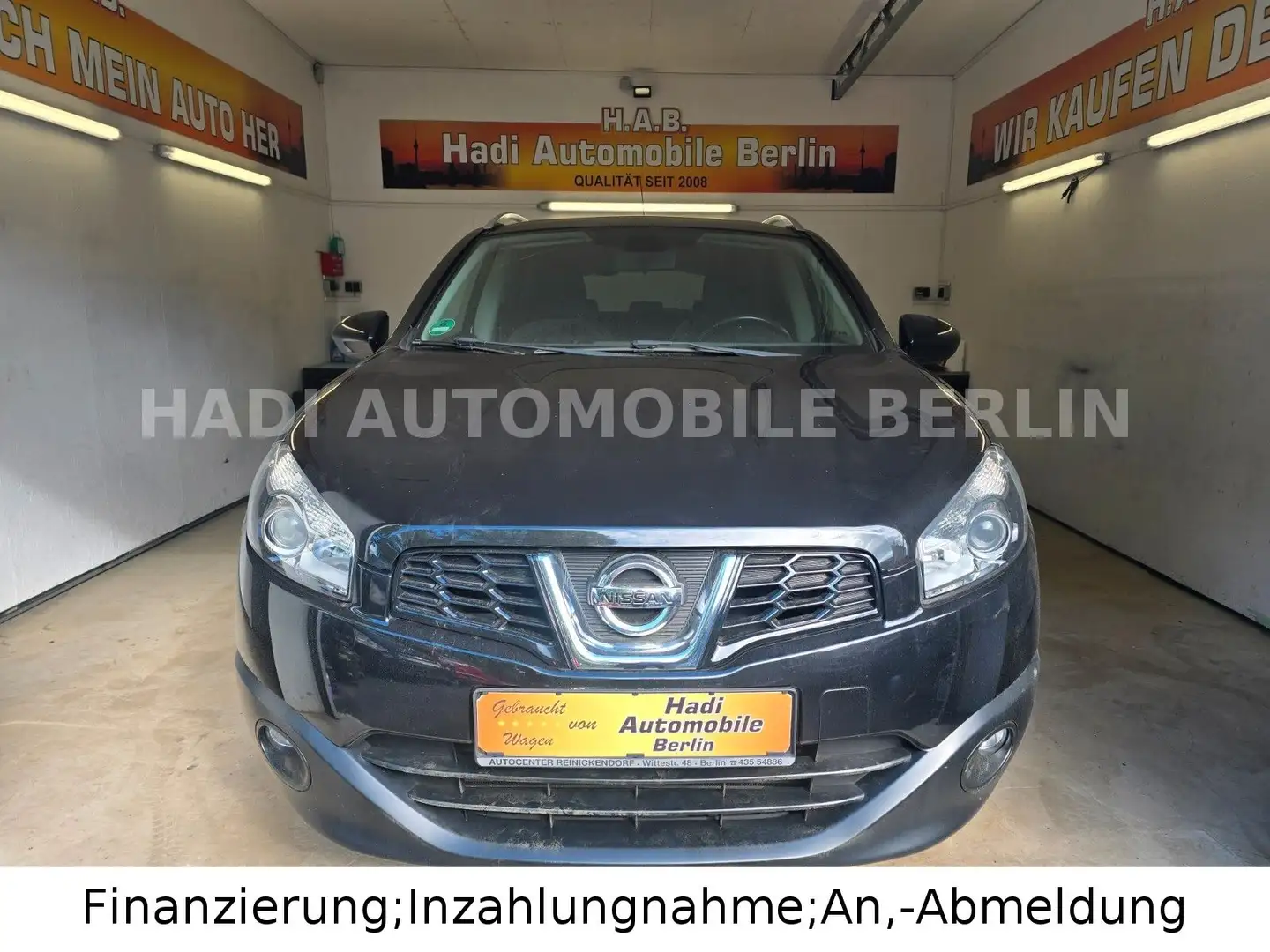 Nissan Qashqai I-Way/2.Hand/TÜV NEU/Garantie Schwarz - 2