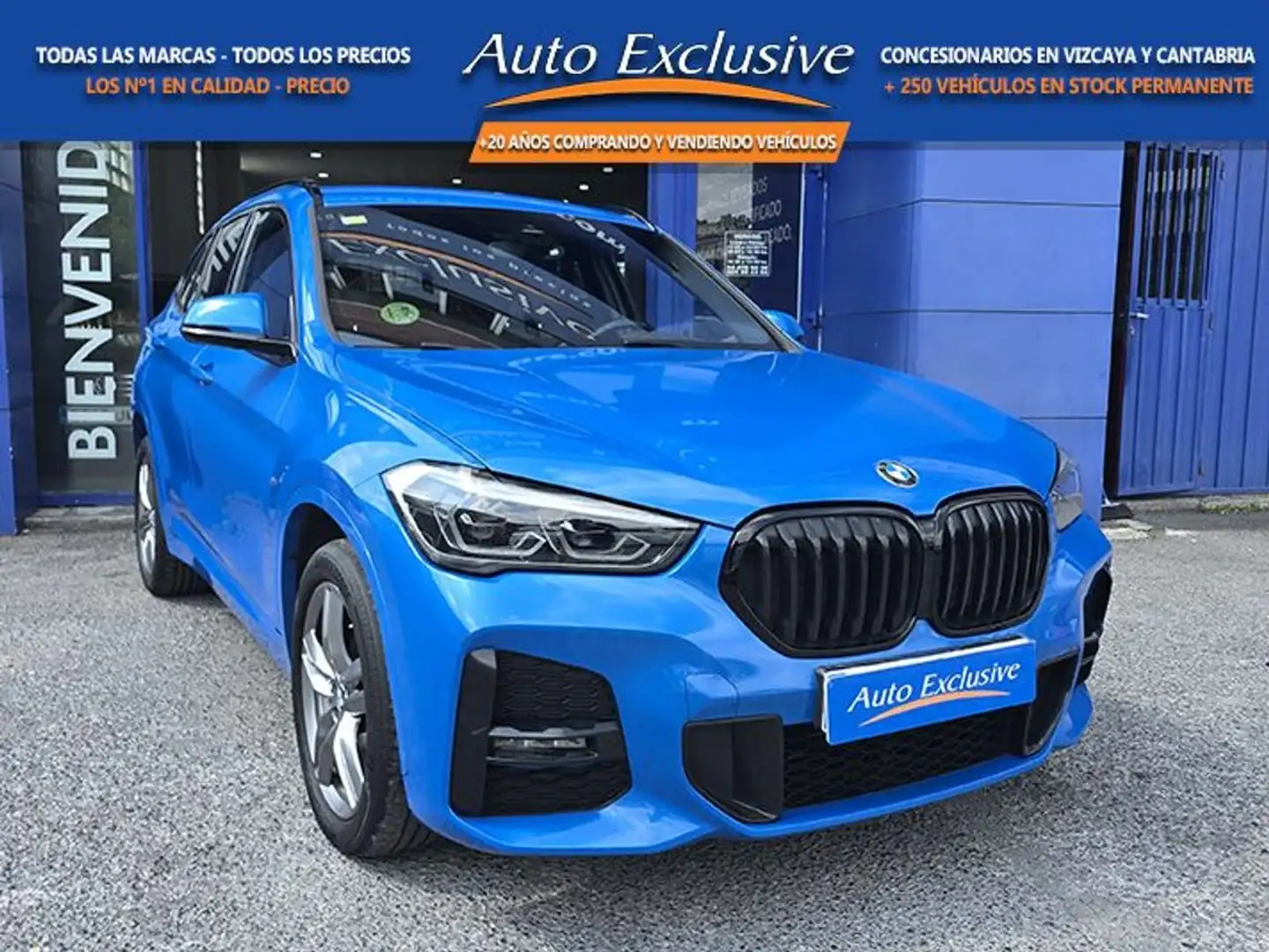 BMW X1 sDrive 18dA Azul - 1