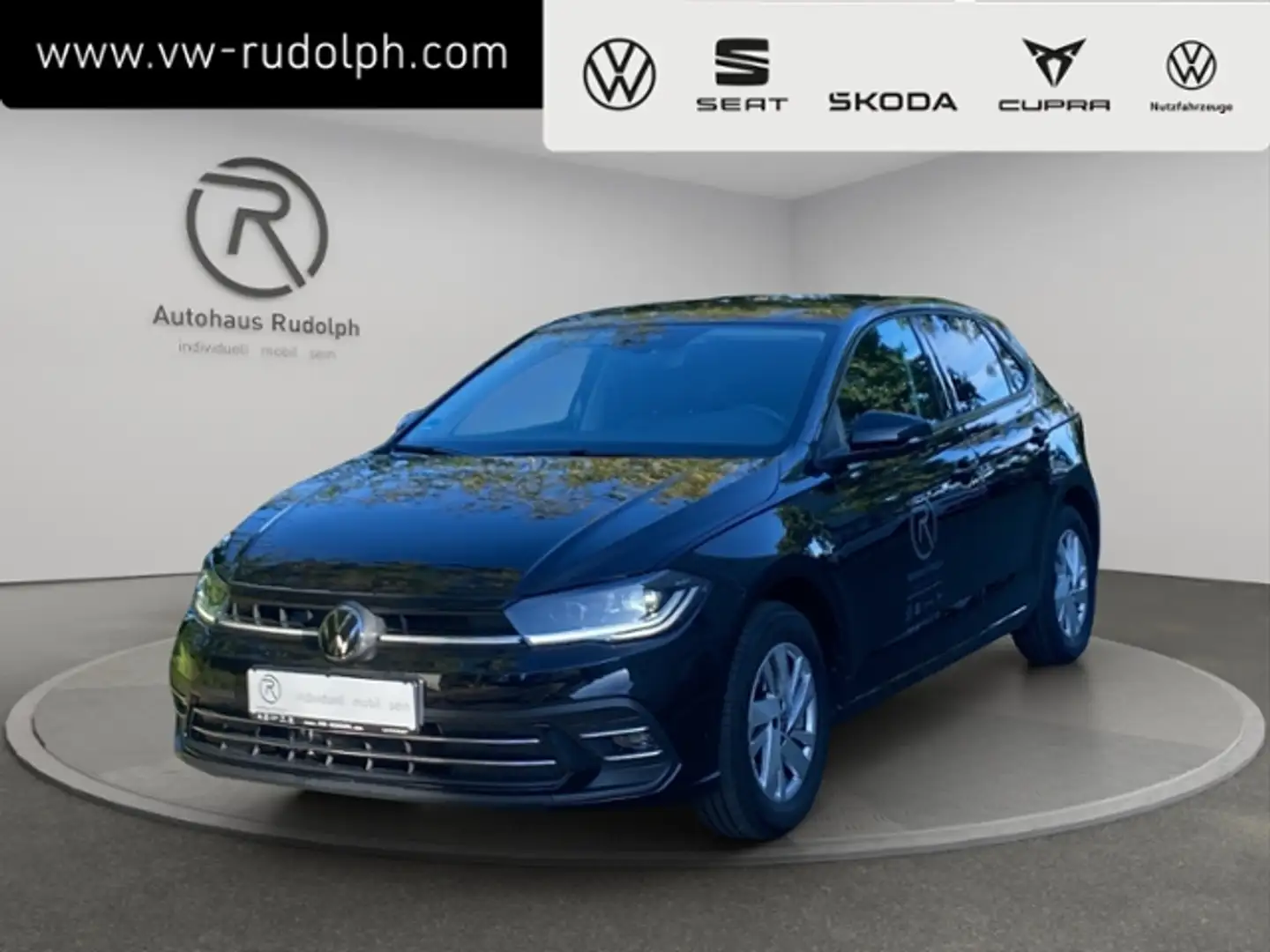 Volkswagen Polo 1.0 TSI Style / Navi LED Einparkhilfe Schwarz - 1