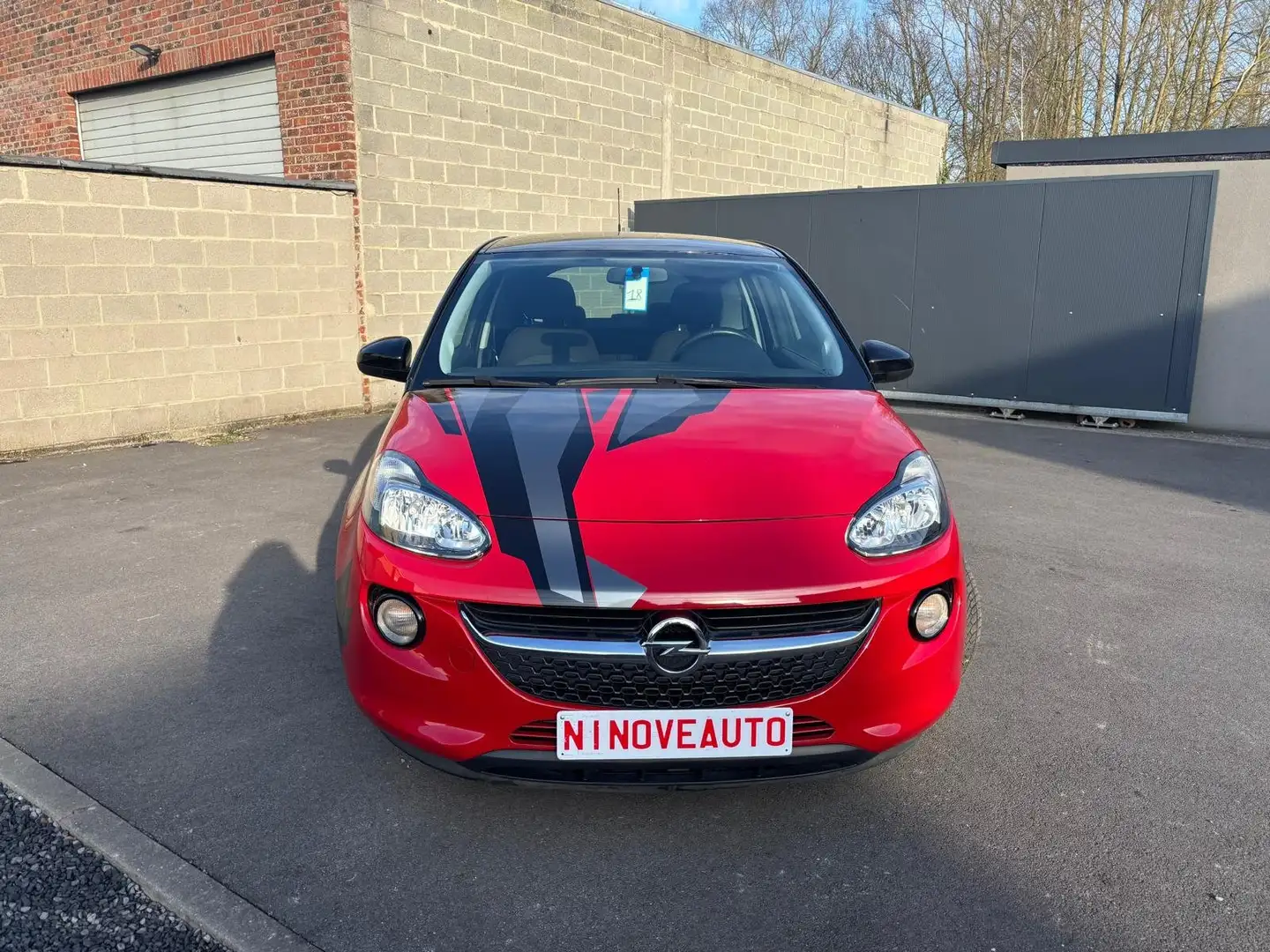 Opel Adam 1.0i Turbo Glam*BLUETH PARKSENSOR CRUISE Rouge - 1
