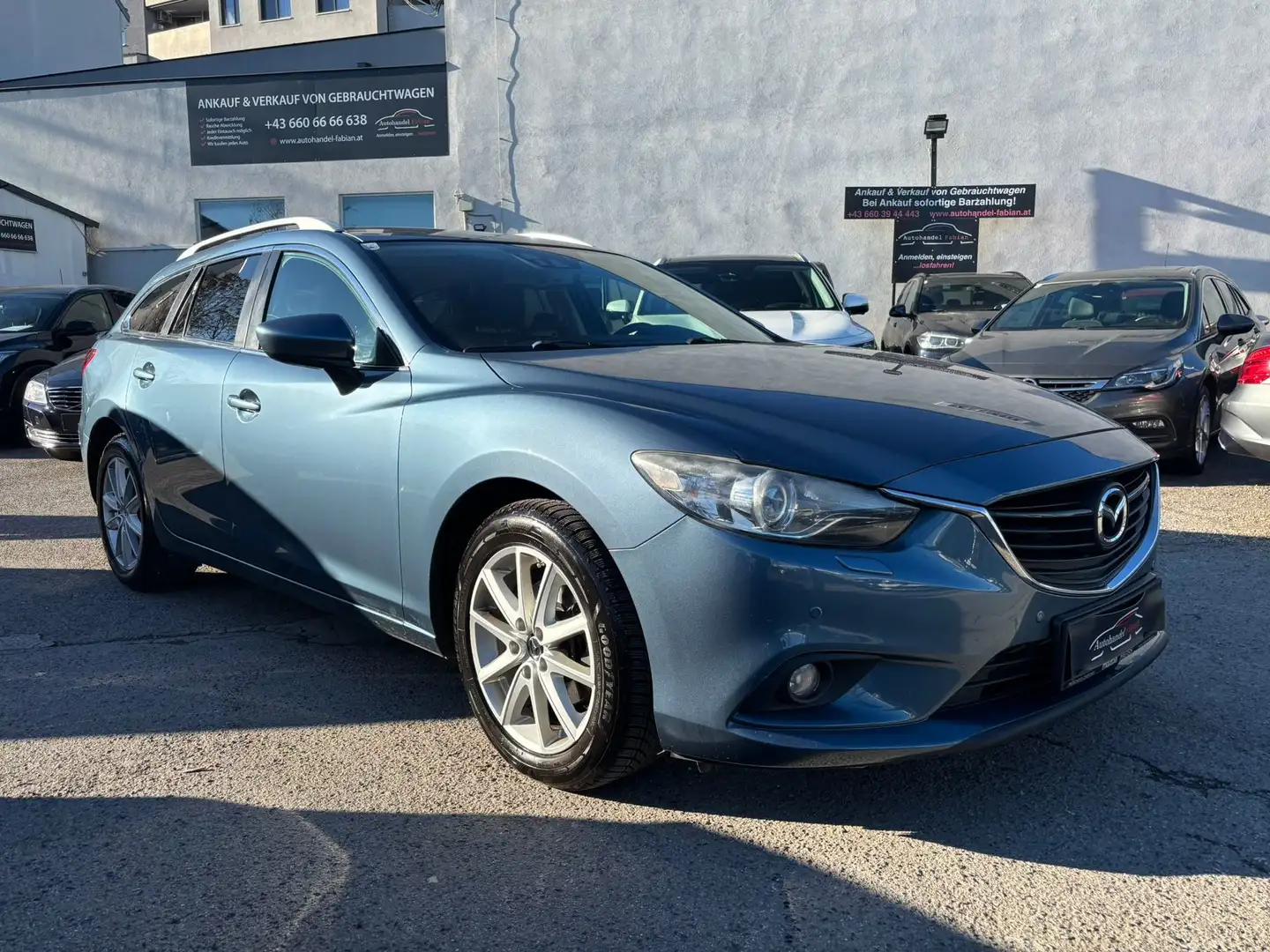 Mazda 6 Mazda6 Sport Combi CD150 Attraction topAusstattung Blau - 1
