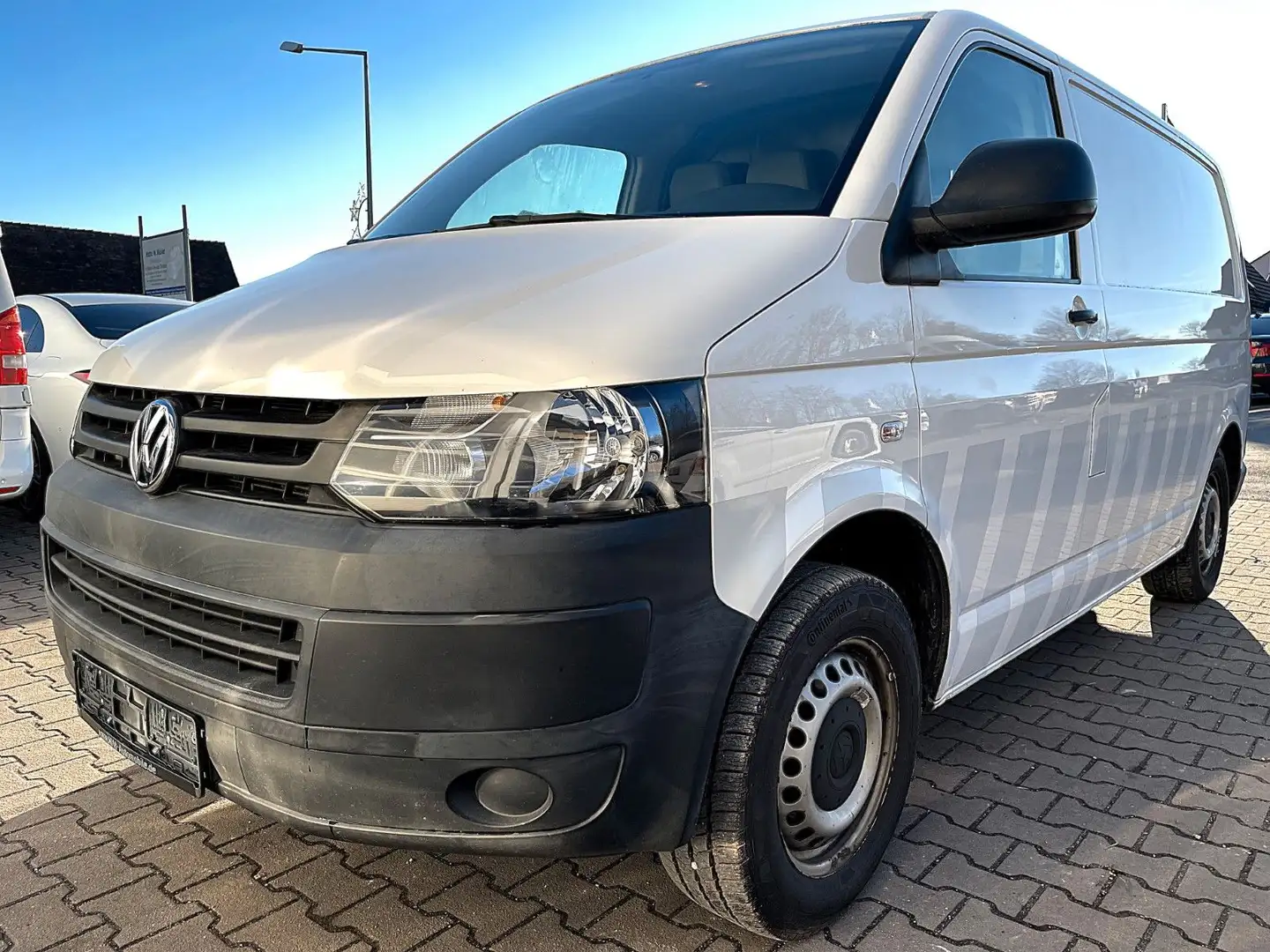 Volkswagen T5 Transporter Kasten-Kombi /ERST 75000KM/1.HAND Weiß - 1