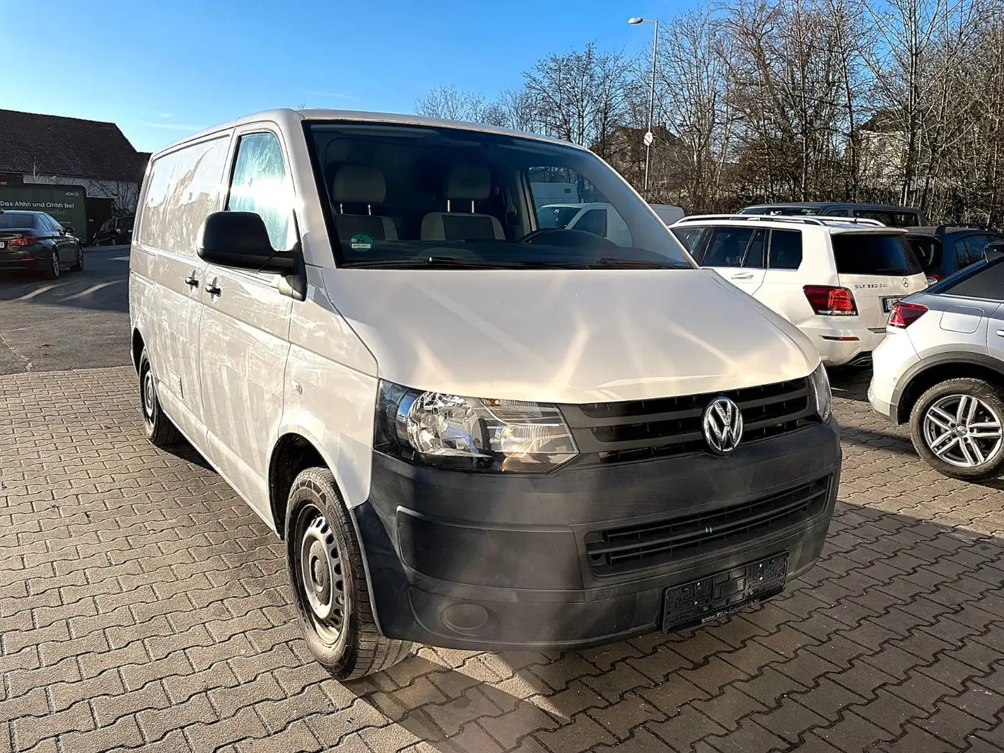 Volkswagen T5 Transporter Kasten-Kombi /ERST 75000KM/1.HAND Weiß - 2