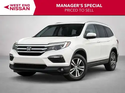 White 2018 Honda Pilot SUV / Crossover All-Wheel Drive Automatic